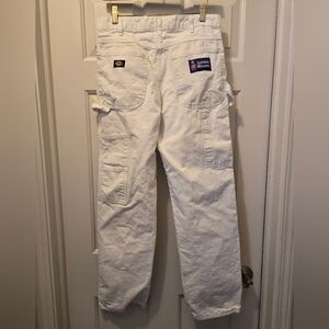 Dickies Carpenter White Pants Men's Size 32 X 32